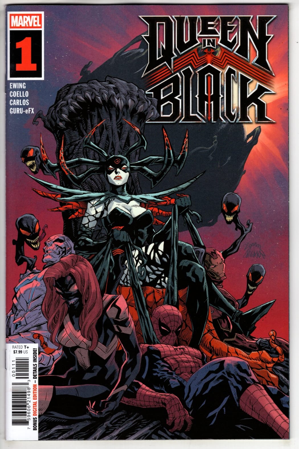 Marvel NEW THIS WEEK QUEEN IN BLACK #1 (VF/NM)