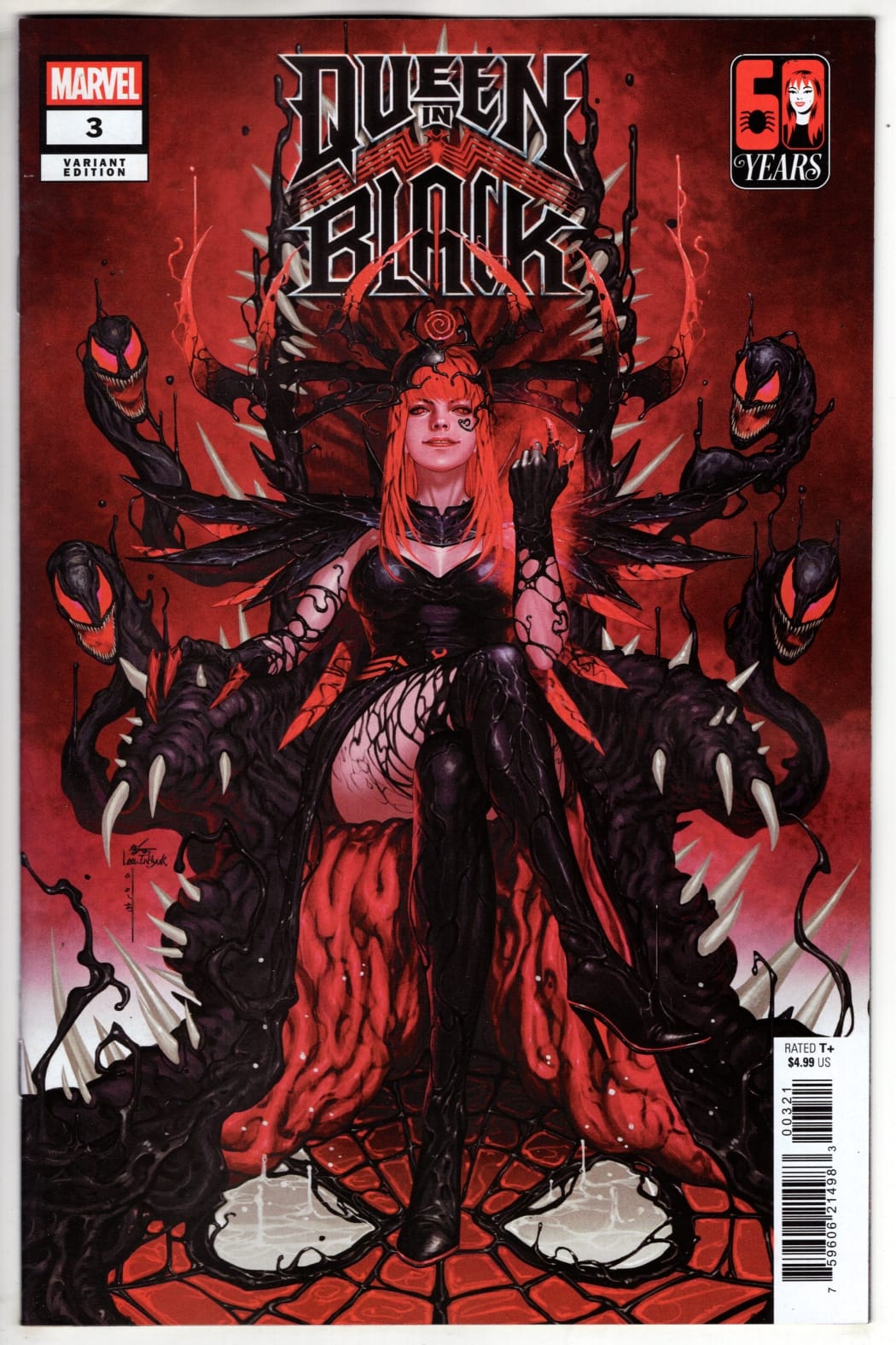 MARVEL NEW THIS WEEK QUEEN IN BLACK #3 INHYUK LEE MARY JANE WATSON VARIANT [QIB] (VF/NM)