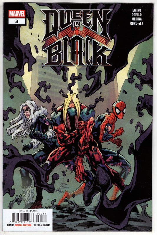 MARVEL NEW THIS WEEK QUEEN IN BLACK #3 [QIB] (VF/NM)