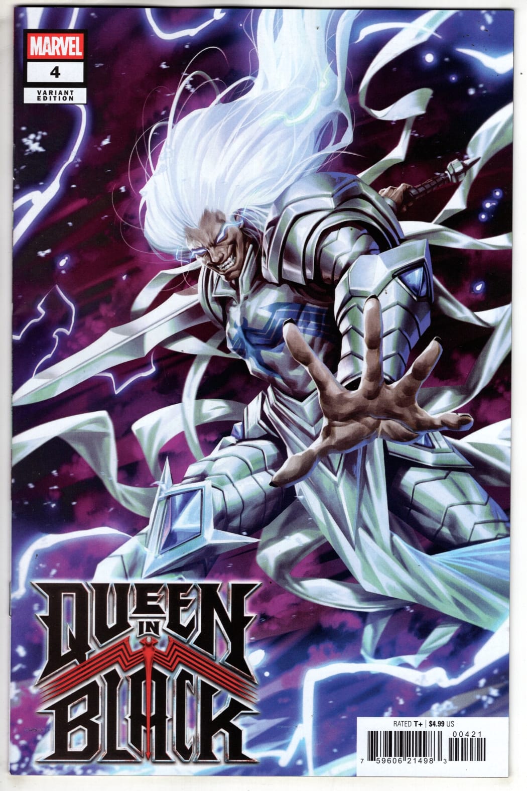 Marvel NEW THIS WEEK QUEEN IN BLACK #4 DERRICK CHEW VARIANT [QIB] (VF/NM)
