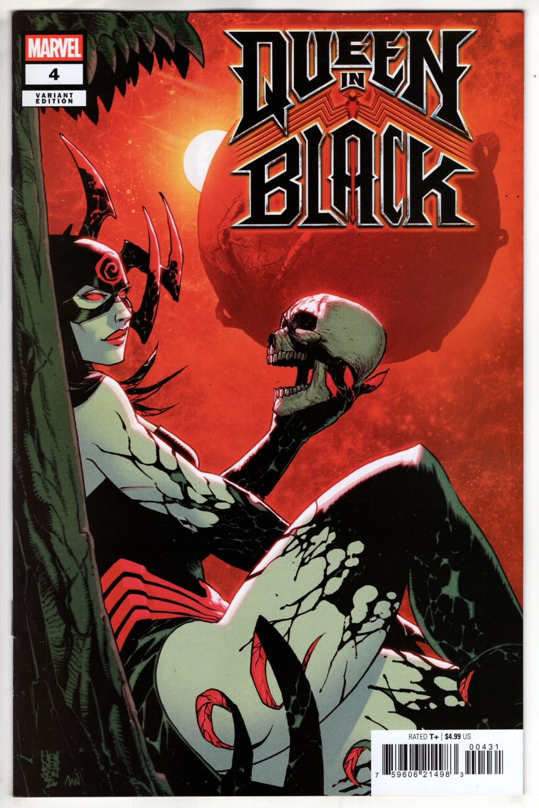 Marvel NEW THIS WEEK QUEEN IN BLACK #4 MIKE HENDERSON VARIANT [QIB] (VF/NM)