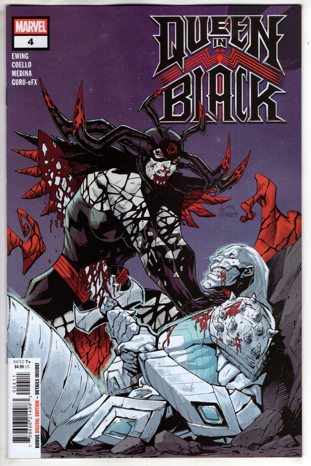 Marvel NEW THIS WEEK QUEEN IN BLACK #4 [QIB] (VF/NM)