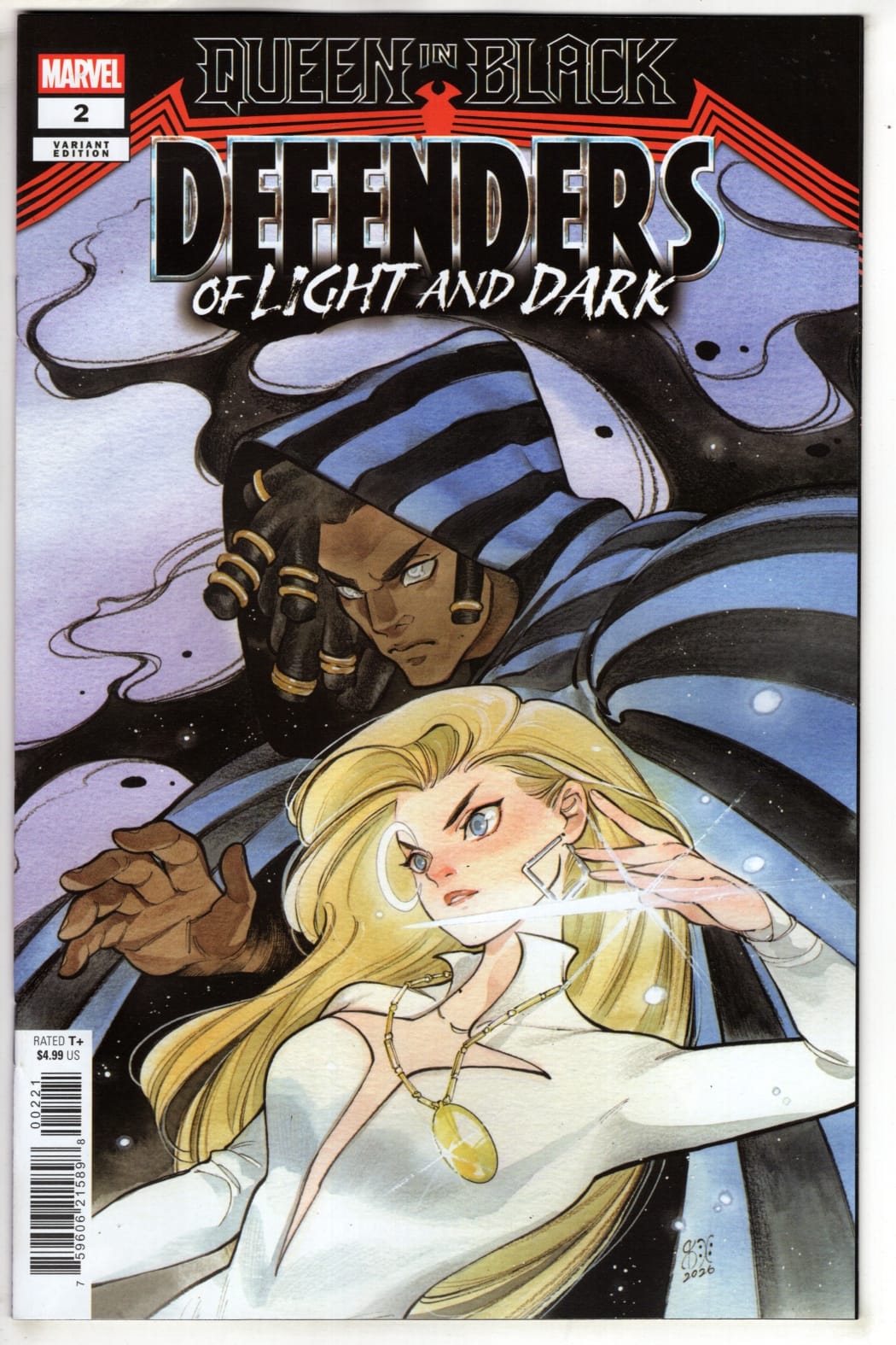 MARVEL NEW THIS WEEK QUEEN IN BLACK: DEFENDERS OF LIGHT AND DARK #2 PEACH MOMOKO VARIANT [QIB] (VF/NM)