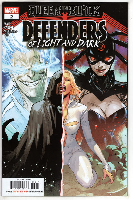 MARVEL NEW THIS WEEK QUEEN IN BLACK: DEFENDERS OF LIGHT AND DARK #2 [QIB] (VF/NM)