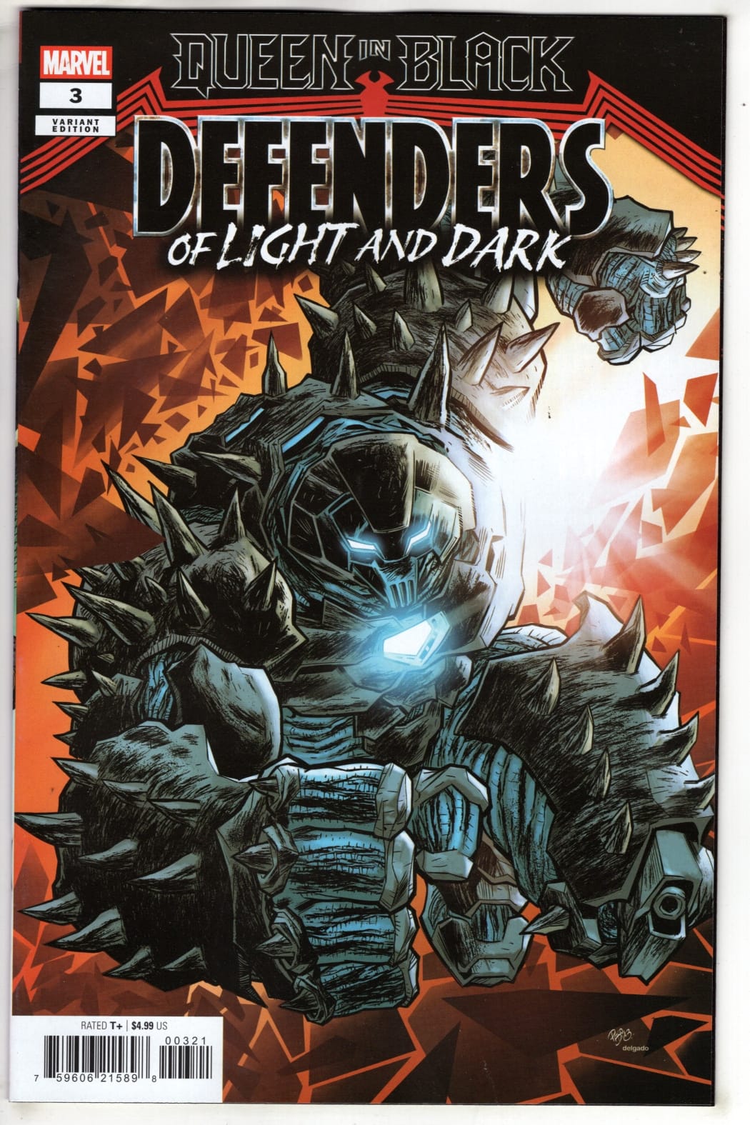 Marvel NEW THIS WEEK QUEEN IN BLACK: DEFENDERS OF LIGHT AND DARK #3 PACO DIAZ VARIANT [QIB] (VF/NM)