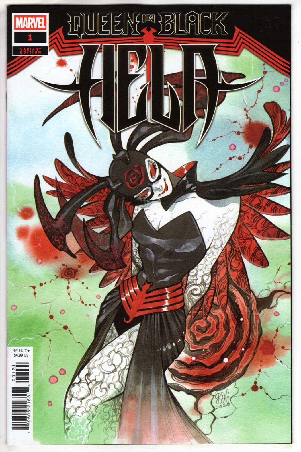 Marvel NEW THIS WEEK QUEEN IN BLACK: HELA #1 PEACH MOMOKO VARIANT [QIB] (VF/NM)