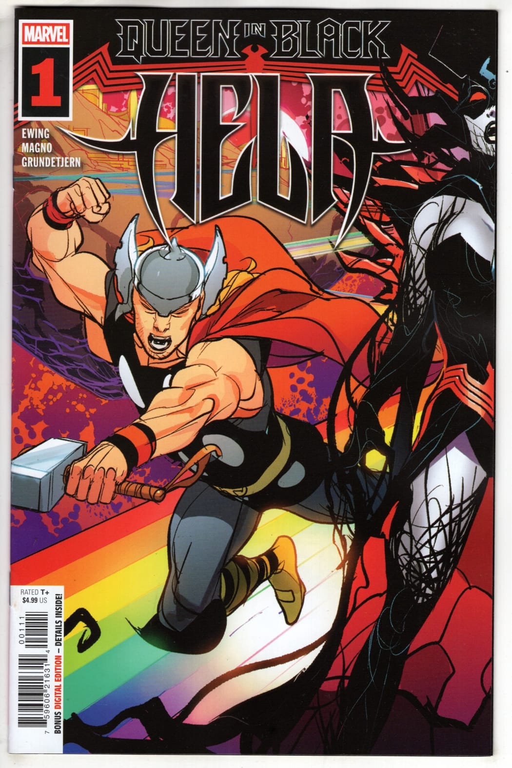 Marvel NEW THIS WEEK QUEEN IN BLACK: HELA #1 [QIB] (VF/NM)