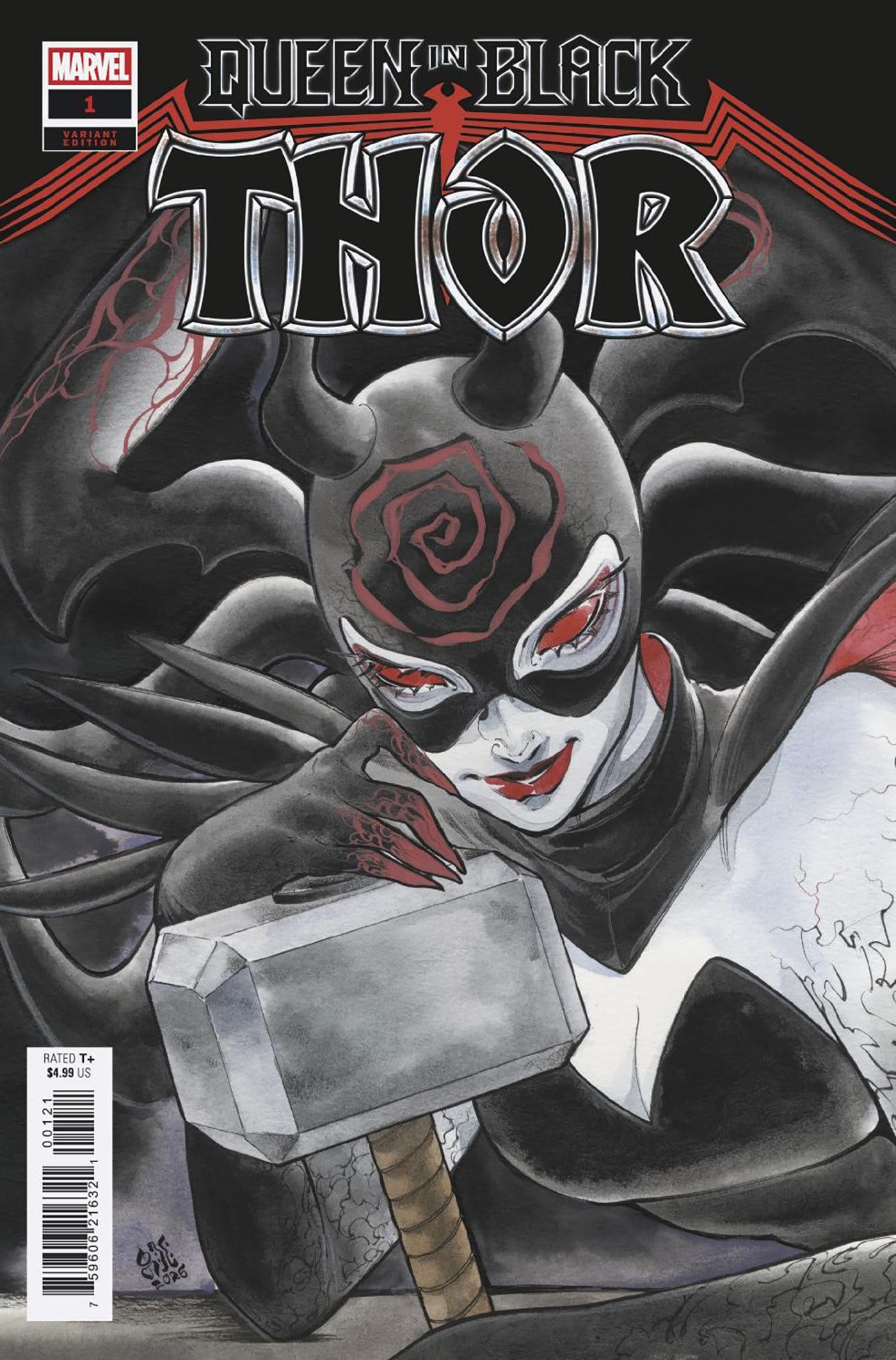 Marvel NEW THIS WEEK QUEEN IN BLACK: THOR #1 PEACH MOMOKO VARIANT [QIB] (VF/NM)