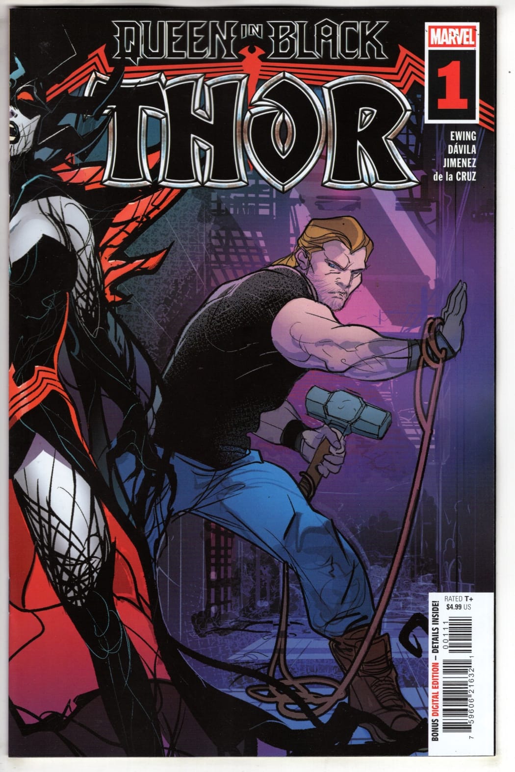 Marvel NEW THIS WEEK QUEEN IN BLACK: THOR #1 [QIB] (VF/NM)