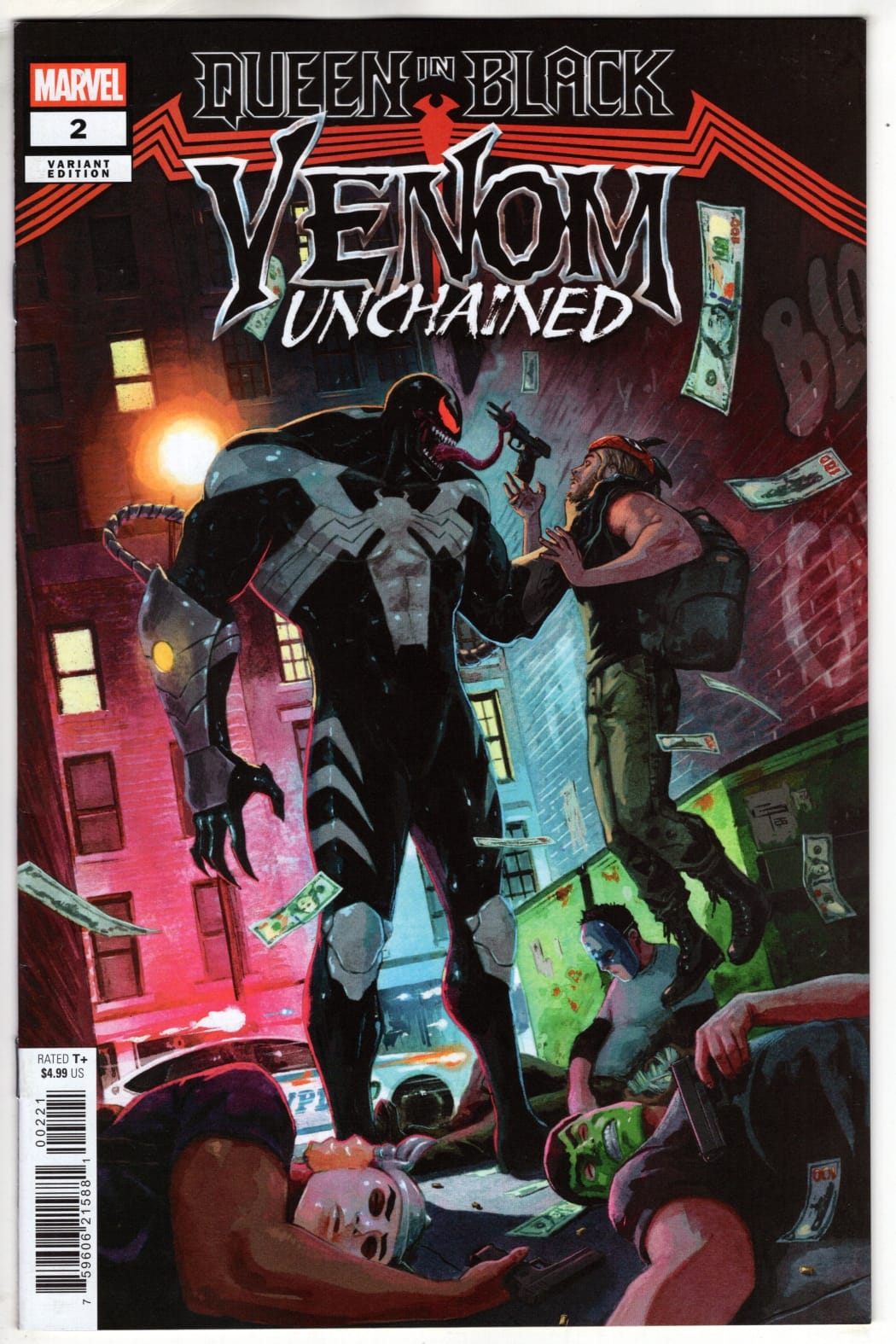 Marvel NEW THIS WEEK QUEEN IN BLACK: VENOM UNCHAINED #2 GERMAN PERALTA VARIANT [QIB] (VF/NM)