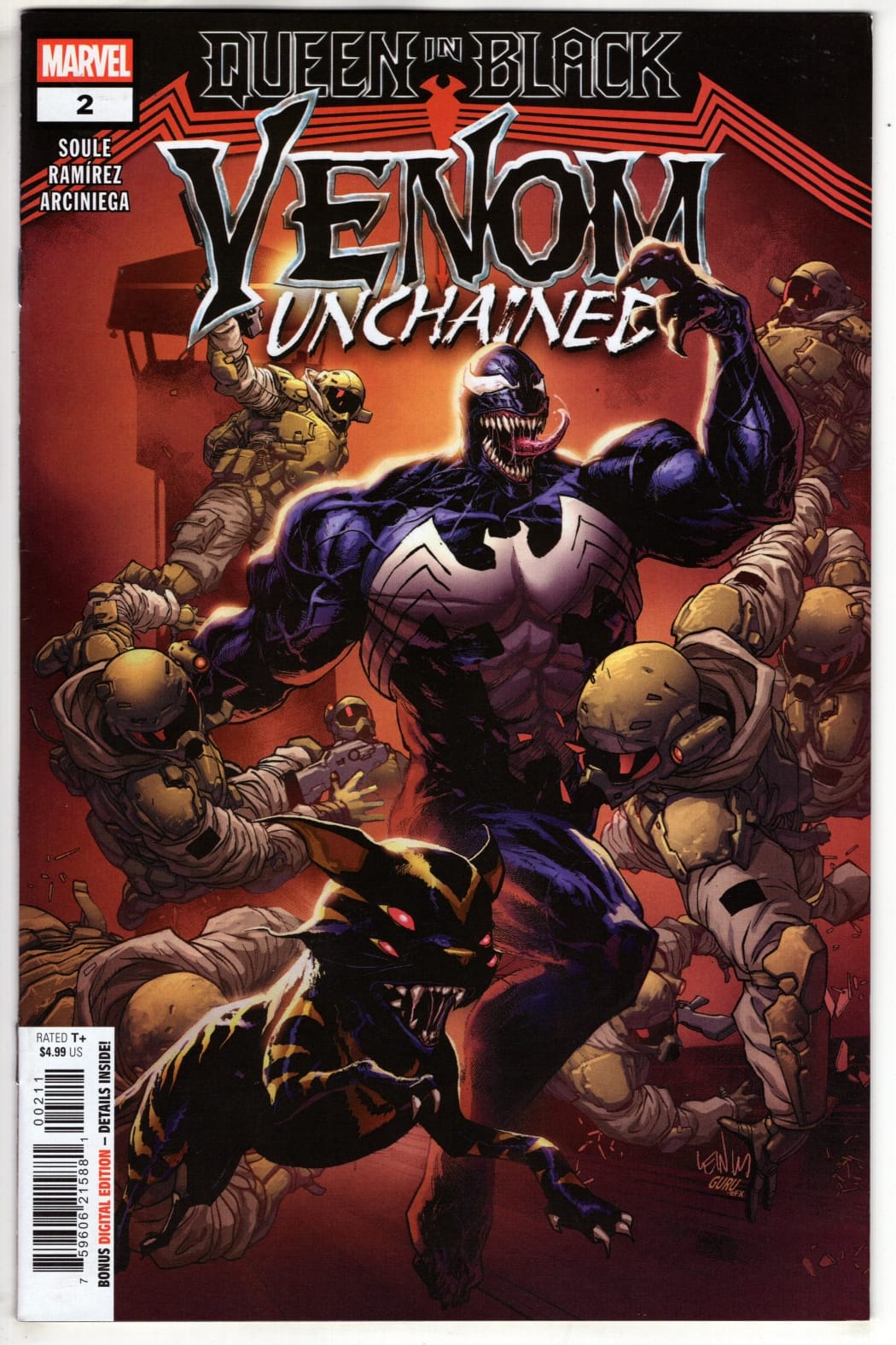 Marvel NEW THIS WEEK QUEEN IN BLACK: VENOM UNCHAINED #2 [QIB] (VF/NM)