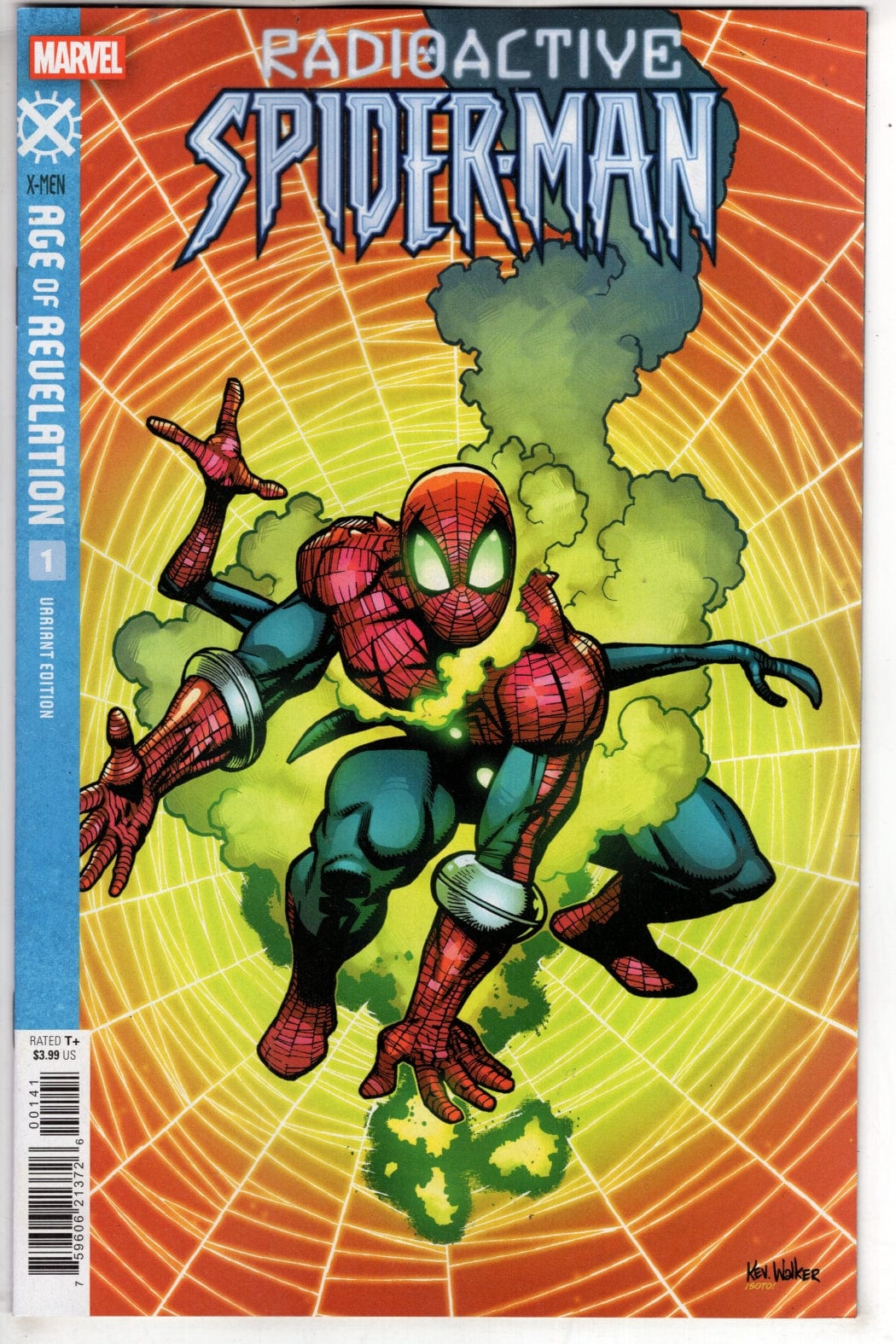 Marvel NEW THIS WEEK RADIOACTIVE SPIDER-MAN #1 KEV WALKER VARIANT [AOR]