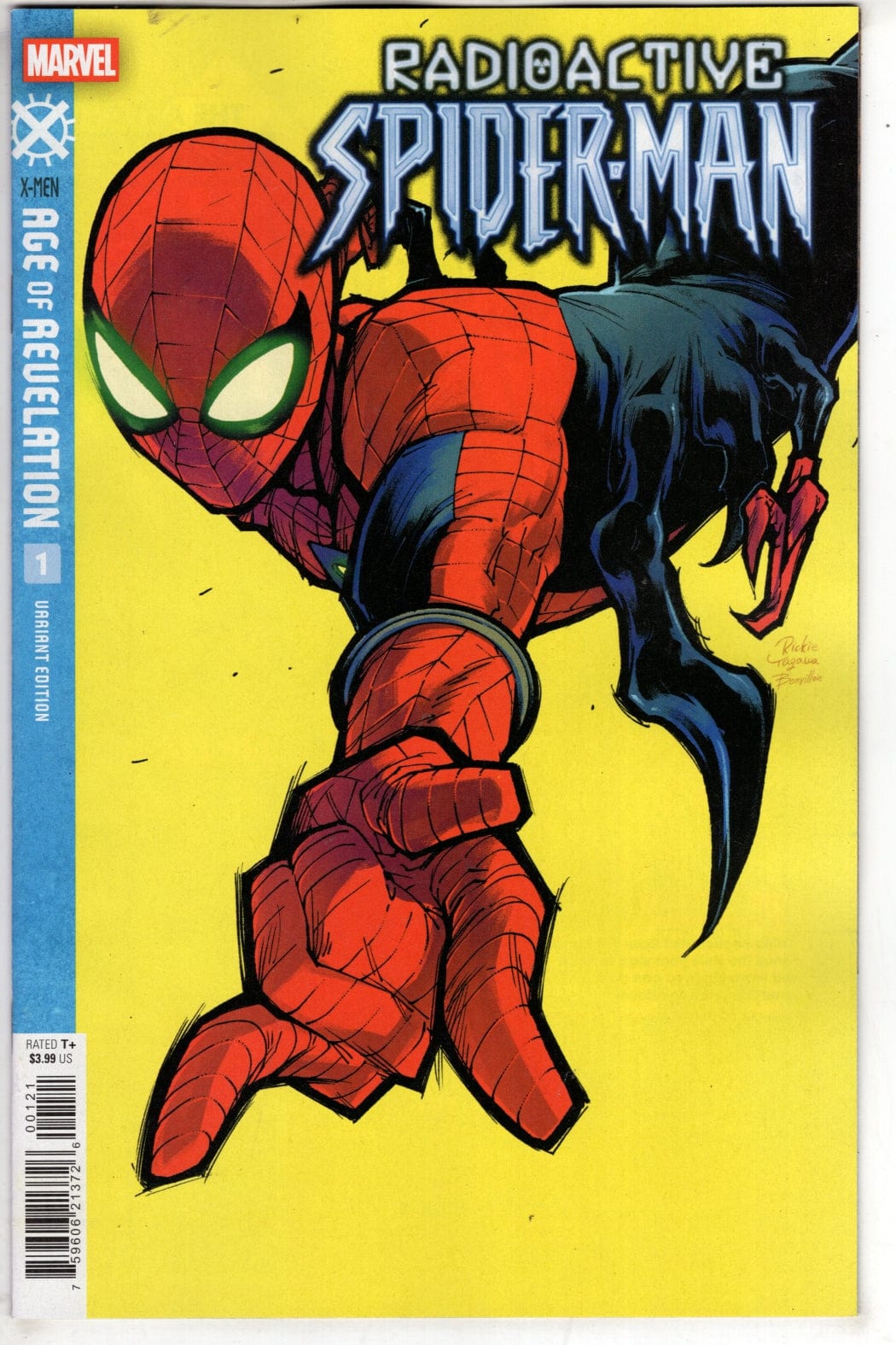Marvel NEW THIS WEEK RADIOACTIVE SPIDER-MAN #1 RICKIE YAGAWA SPIDER-MAN VARIANT [AOR]