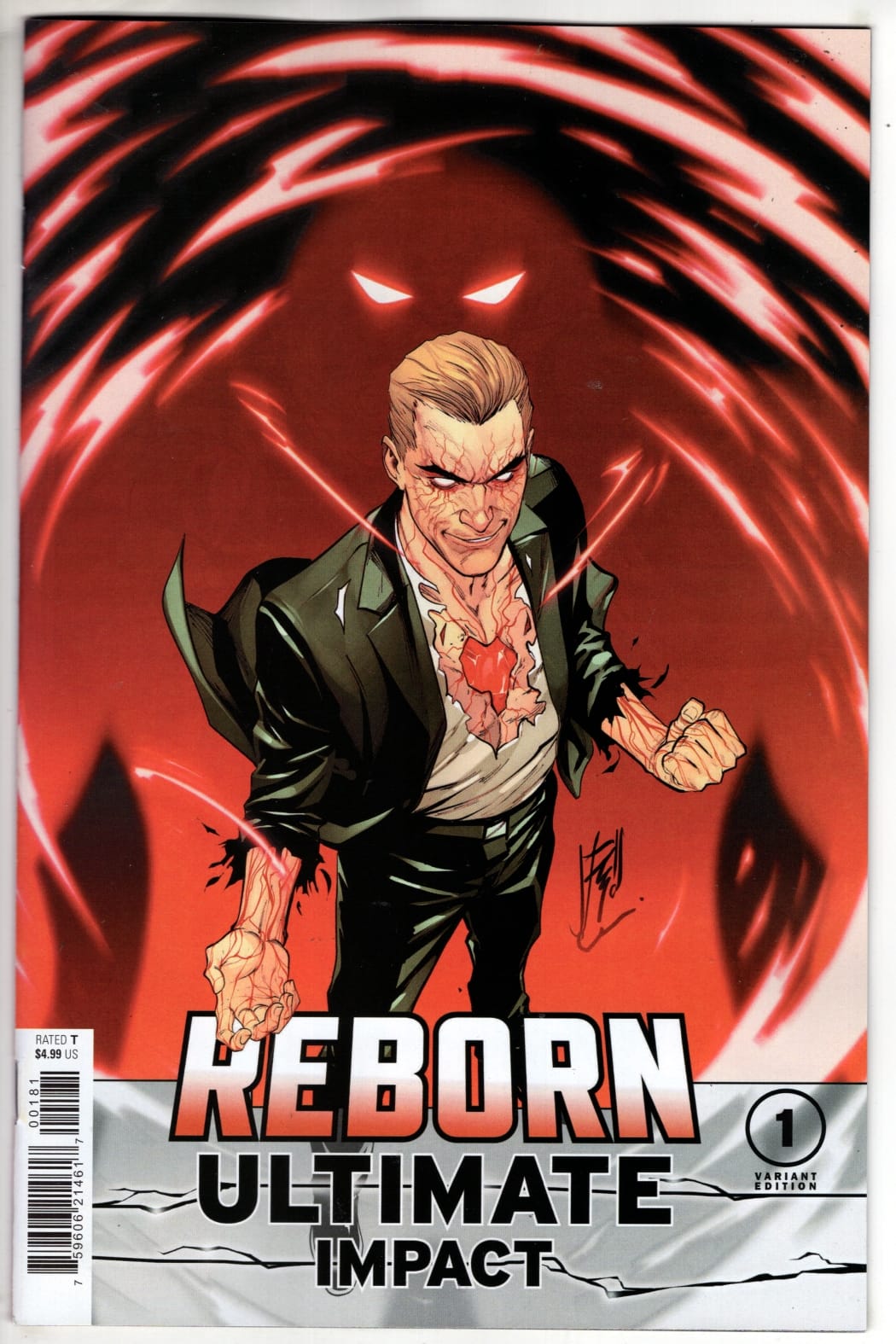 Marvel NEW THIS WEEK REBORN: ULTIMATE IMPACT #1 STEFANO CASELLI CHARACTER FIRST APPEARANCE VARIANT C (VF/NM)