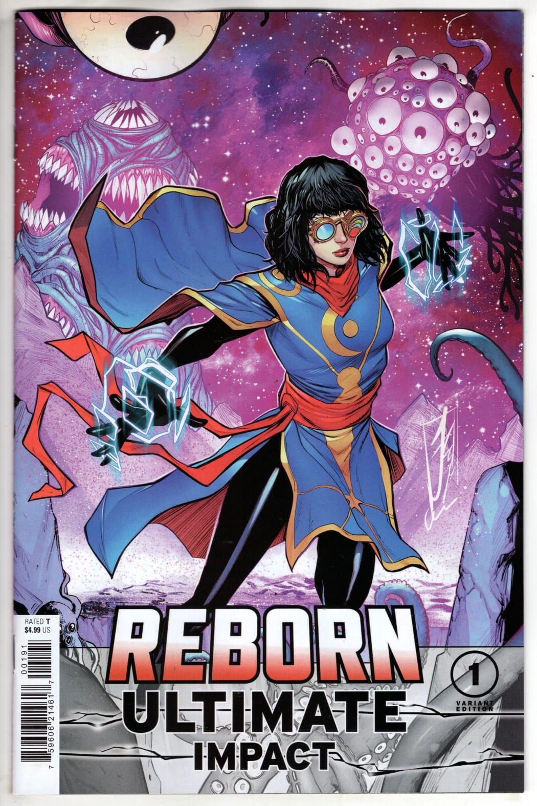 Marvel NEW THIS WEEK REBORN: ULTIMATE IMPACT #1 STEFANO CASELLI CHARACTER FIRST APPEARANCE VARIANT D (VF/NM)