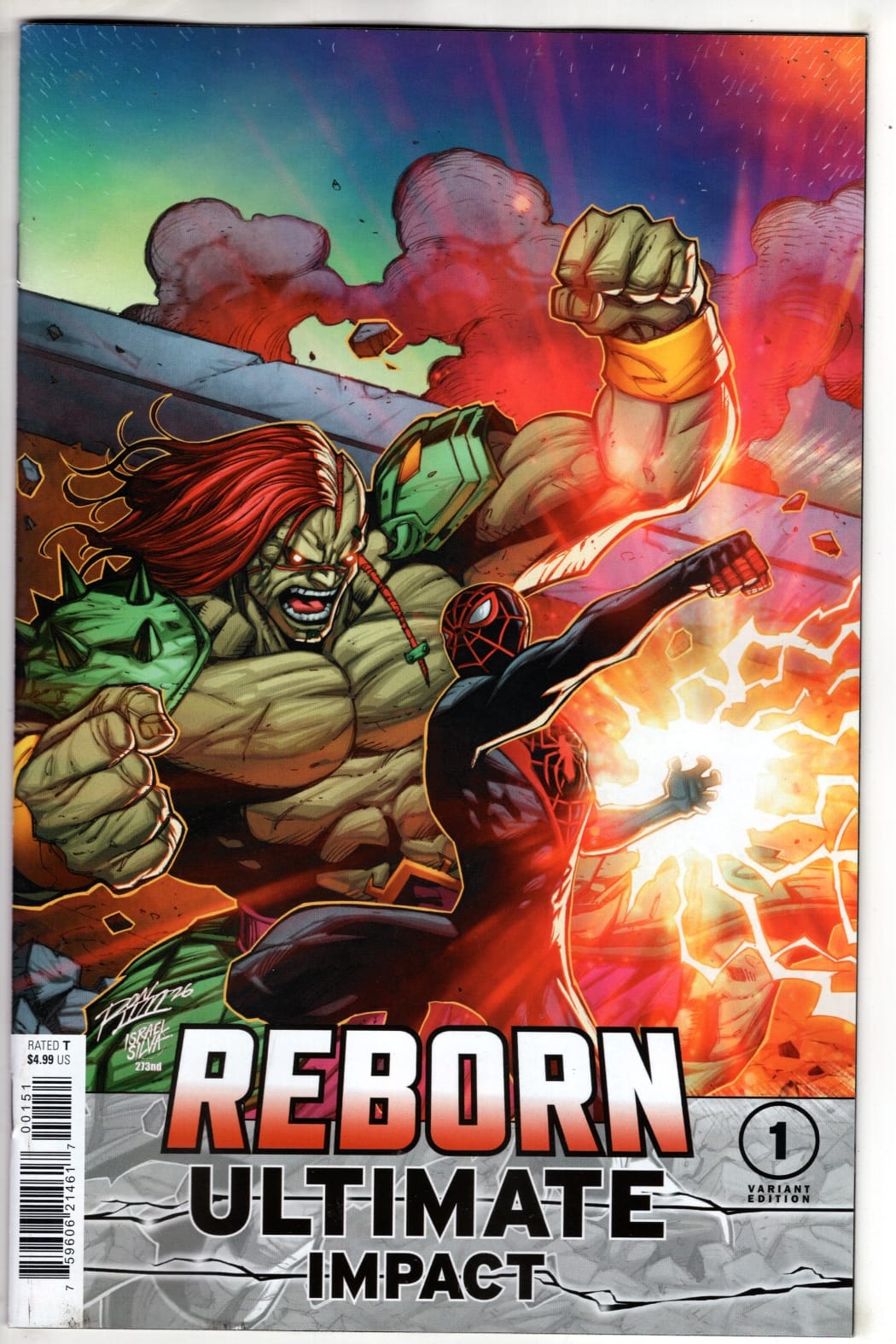 Marvel NEW THIS WEEK REBORN: ULTIMATE IMPACT #1 TBD ARTIST VARIANT (VF/NM)