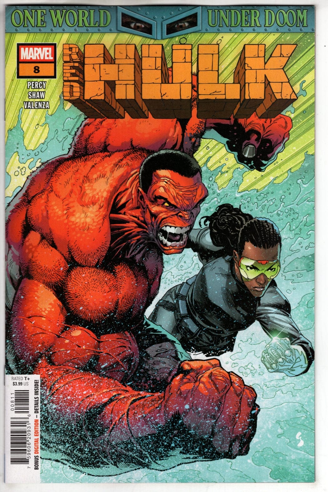 Marvel NEW THIS WEEK RED HULK #8 [DOOM]
