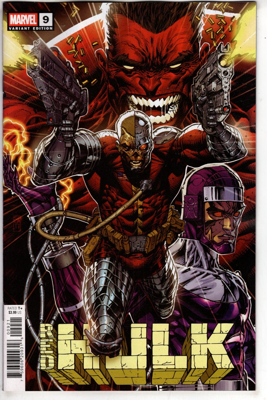 Marvel NEW THIS WEEK RED HULK #9 STEPHEN PLATT VARIANT [DOOM]