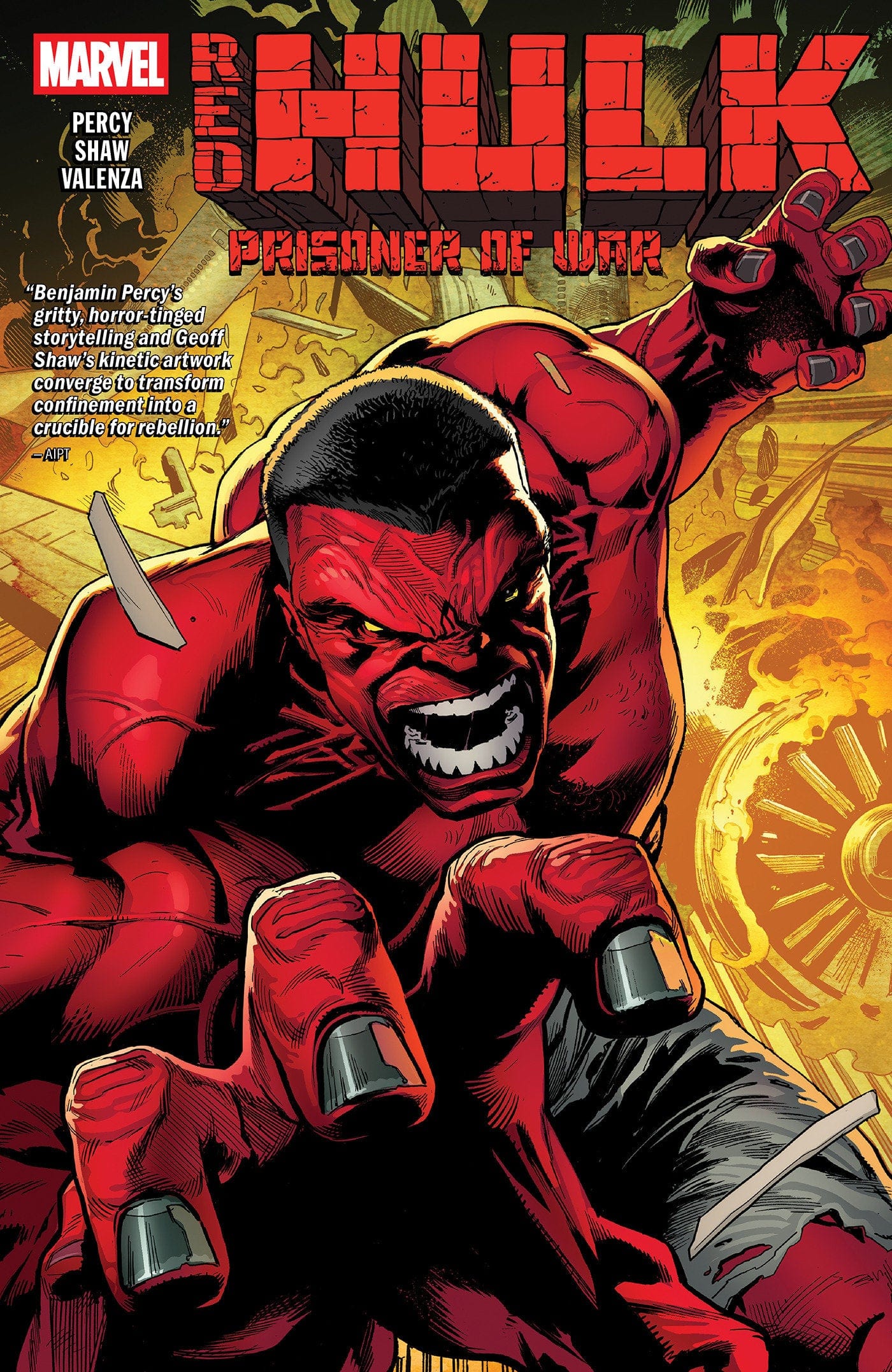 Marvel NEW THIS WEEK Red Hulk Vol. 1: Prisoner of War