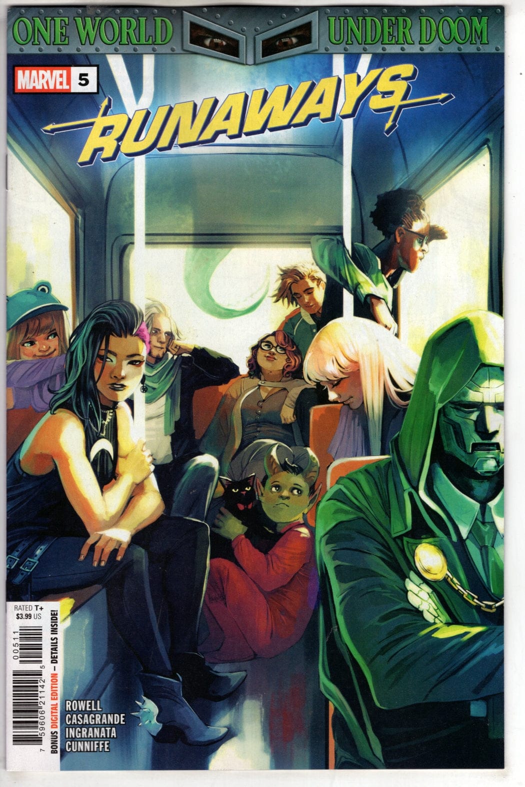 Marvel NEW THIS WEEK RUNAWAYS #5 [DOOM]