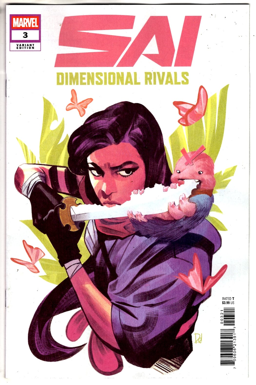 Marvel NEW THIS WEEK SAI: DIMENSIONAL RIVALS #3 MIKE DEL MUNDO VARIANT (VF/NM)