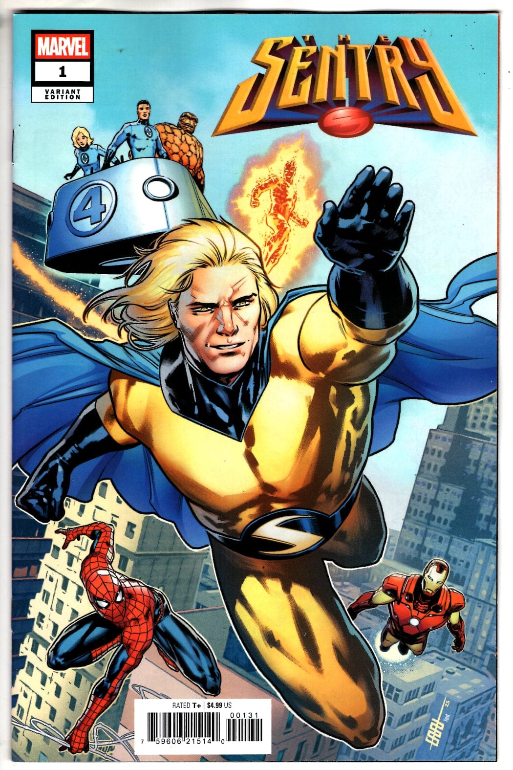 Marvel NEW THIS WEEK SENTRY #1 CAFU VARIANT (VF/NM)