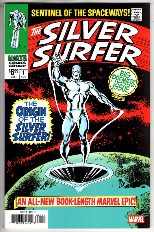 Marvel NEW THIS WEEK SILVER SURFER #1 FACSIMILE EDITION (VF/NM)