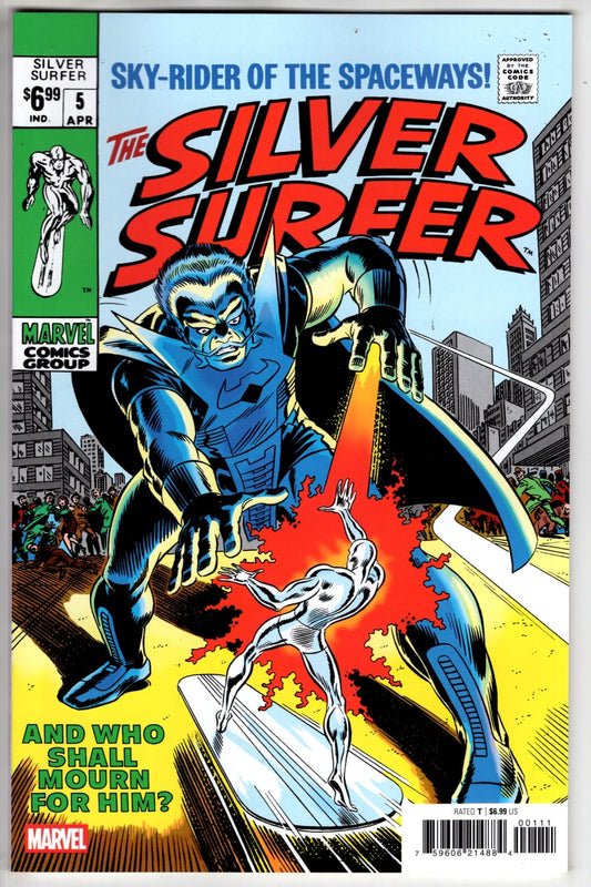 Marvel NEW THIS WEEK SILVER SURFER #5 FACSIMILE EDITION (VF/NM)