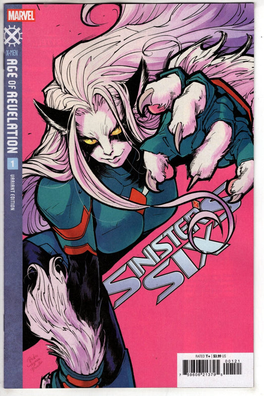 Marvel NEW THIS WEEK SINISTER'S SIX #1 RICKIE YAGAWA BLACK CAT VARIANT [AOR]