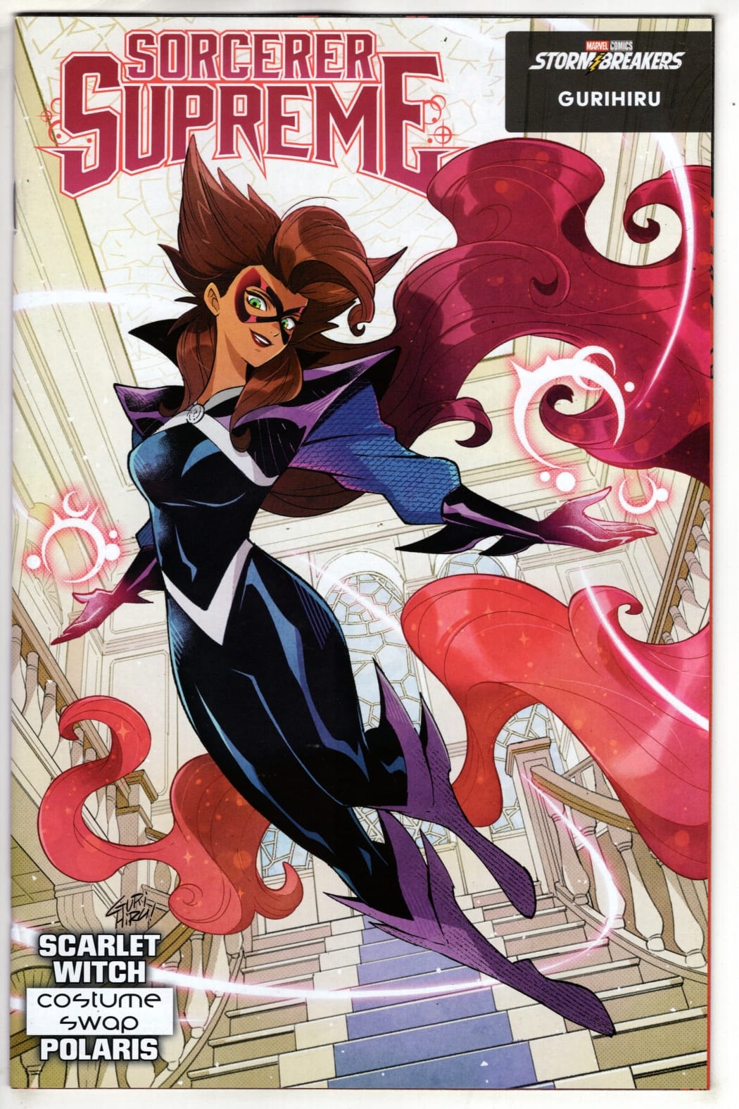Marvel NEW THIS WEEK SORCERER SUPREME #8 GURIHIRU HELLFIRE COSTUME SWAP VARIANT (VF/NM)