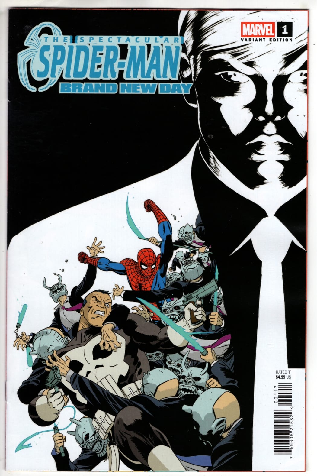 Marvel NEW THIS WEEK SPECTACULAR SPIDER-MAN: BRAND NEW DAY #1  VARIANT (VF/NM)