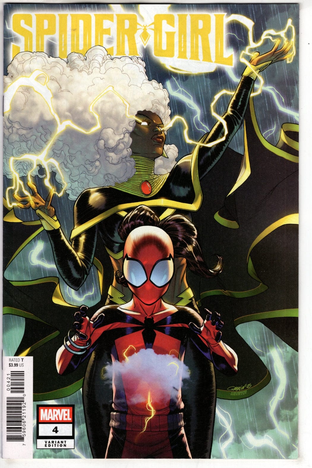 Marvel NEW THIS WEEK SPIDER-GIRL #4 JAVIER GARRON SPIDER-GIRL FUNHOUSE MIRROR VARIANT