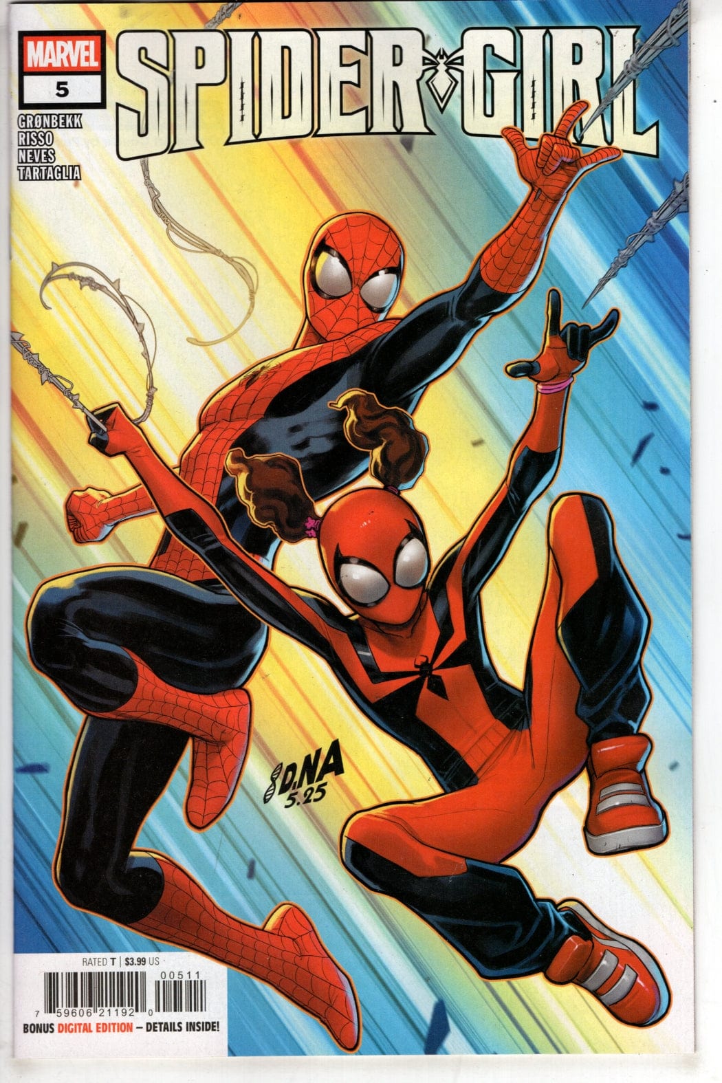 Marvel NEW THIS WEEK SPIDER-GIRL #5