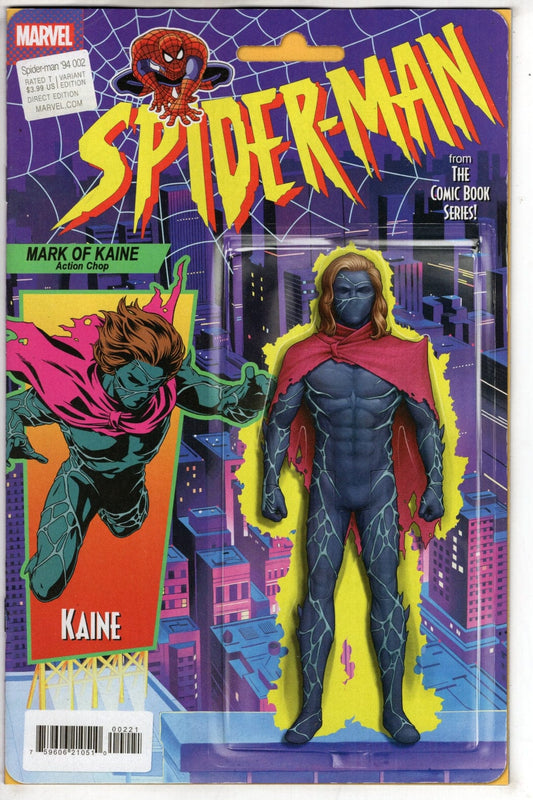 Marvel NEW THIS WEEK SPIDER-MAN '94 #2 JOHN TYLER CHRISTOPHER ACTION FIGURE VARIANT