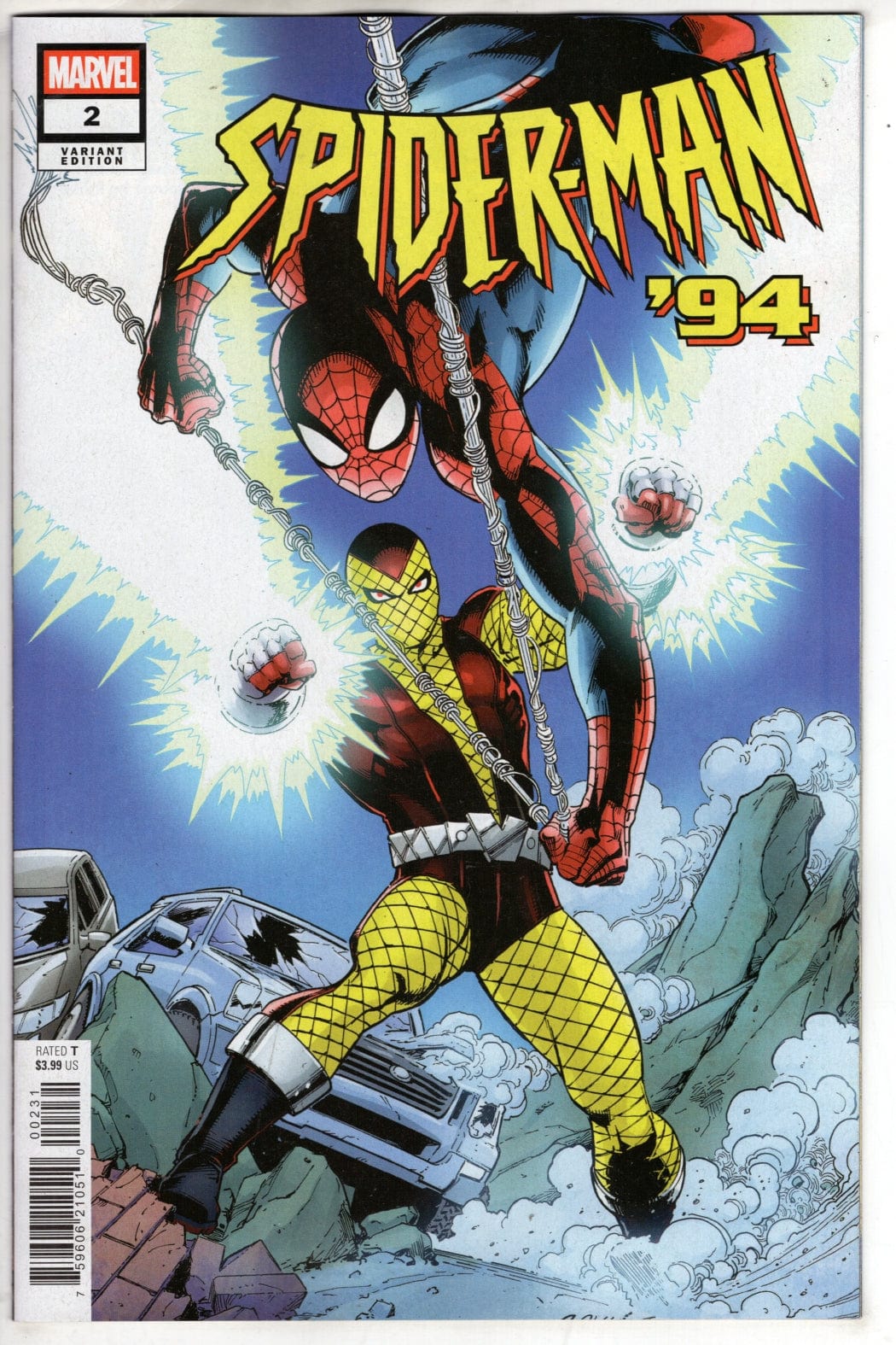 Marvel NEW THIS WEEK SPIDER-MAN '94 #2 MARK BAGLEY VARIANT