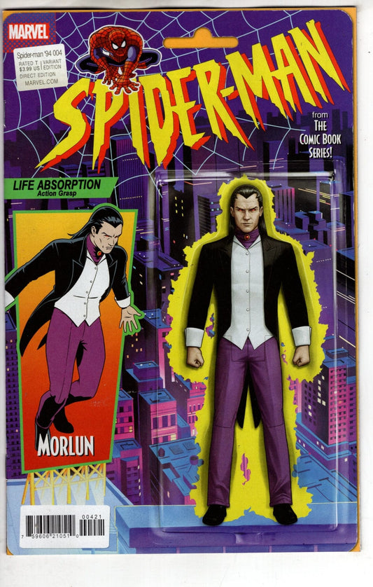 Marvel NEW THIS WEEK SPIDER-MAN '94 #4 ACTION FIGURE VARIANT (COMIC BOOK)