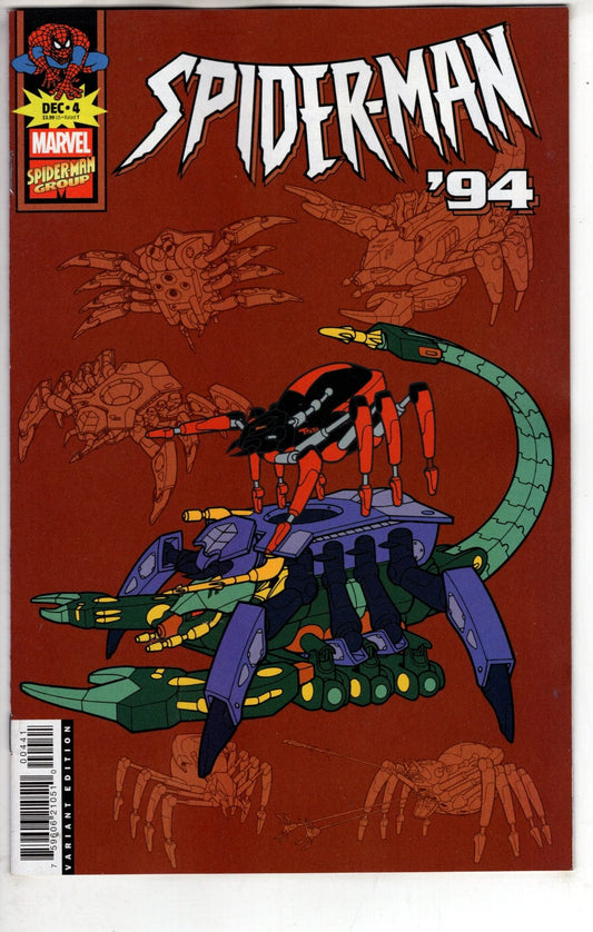 Marvel NEW THIS WEEK SPIDER-MAN '94 #4 MARVEL ANIMATION VARIANT