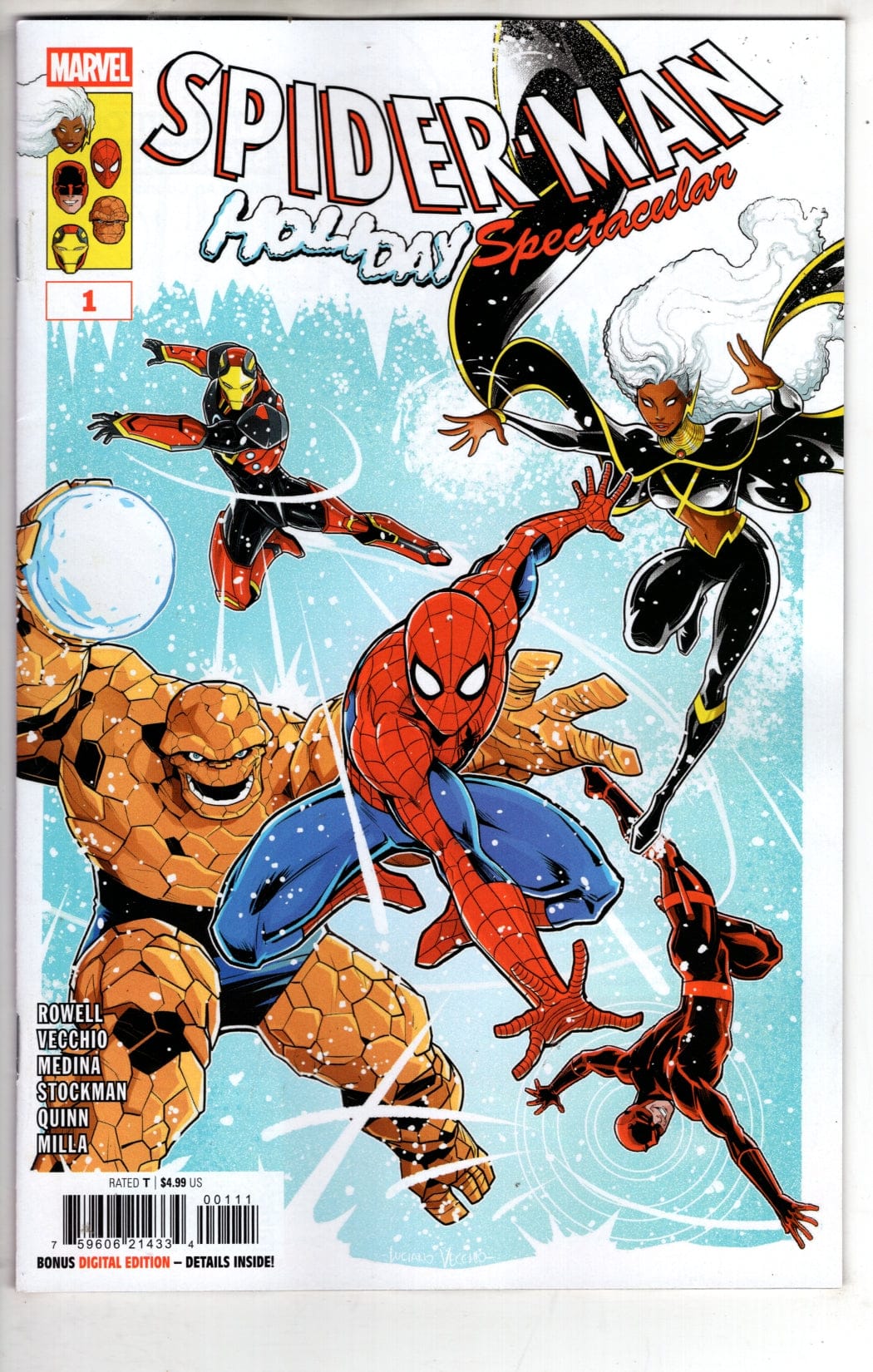 Marvel NEW THIS WEEK SPIDER-MAN: HOLIDAY SPECTACULAR #1 [VF/NM]