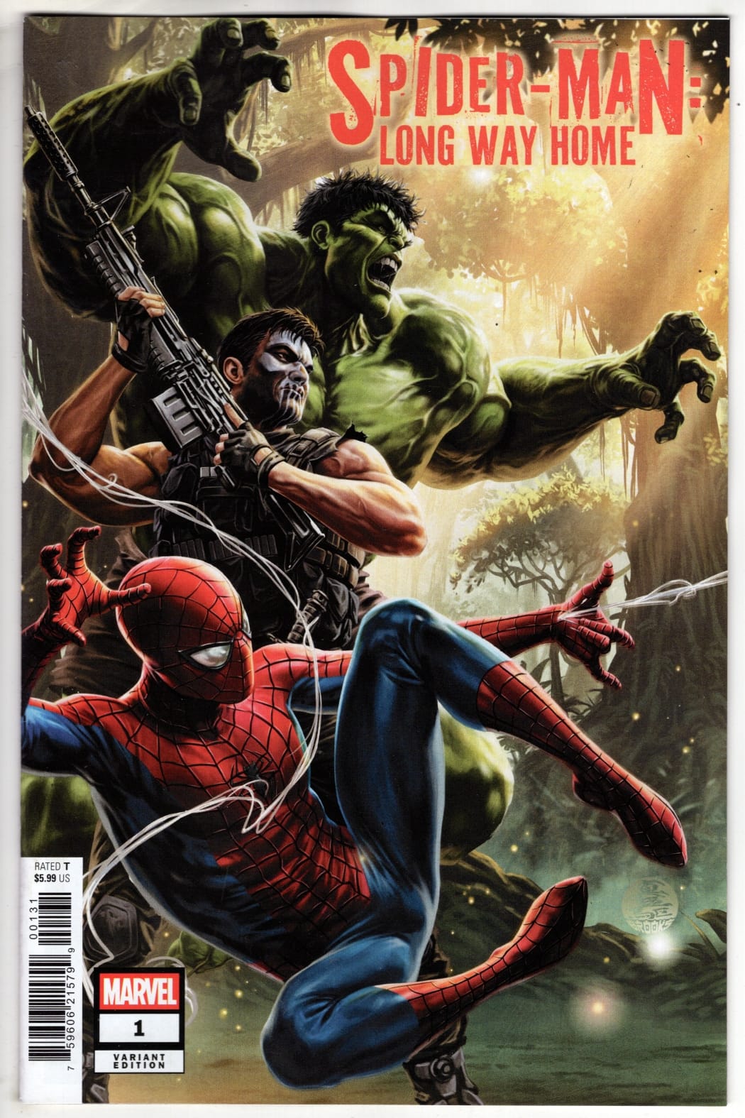 Marvel NEW THIS WEEK SPIDER-MAN: LONG WAY HOME #1 MARK BROOKS VARIANT (VF/NM)