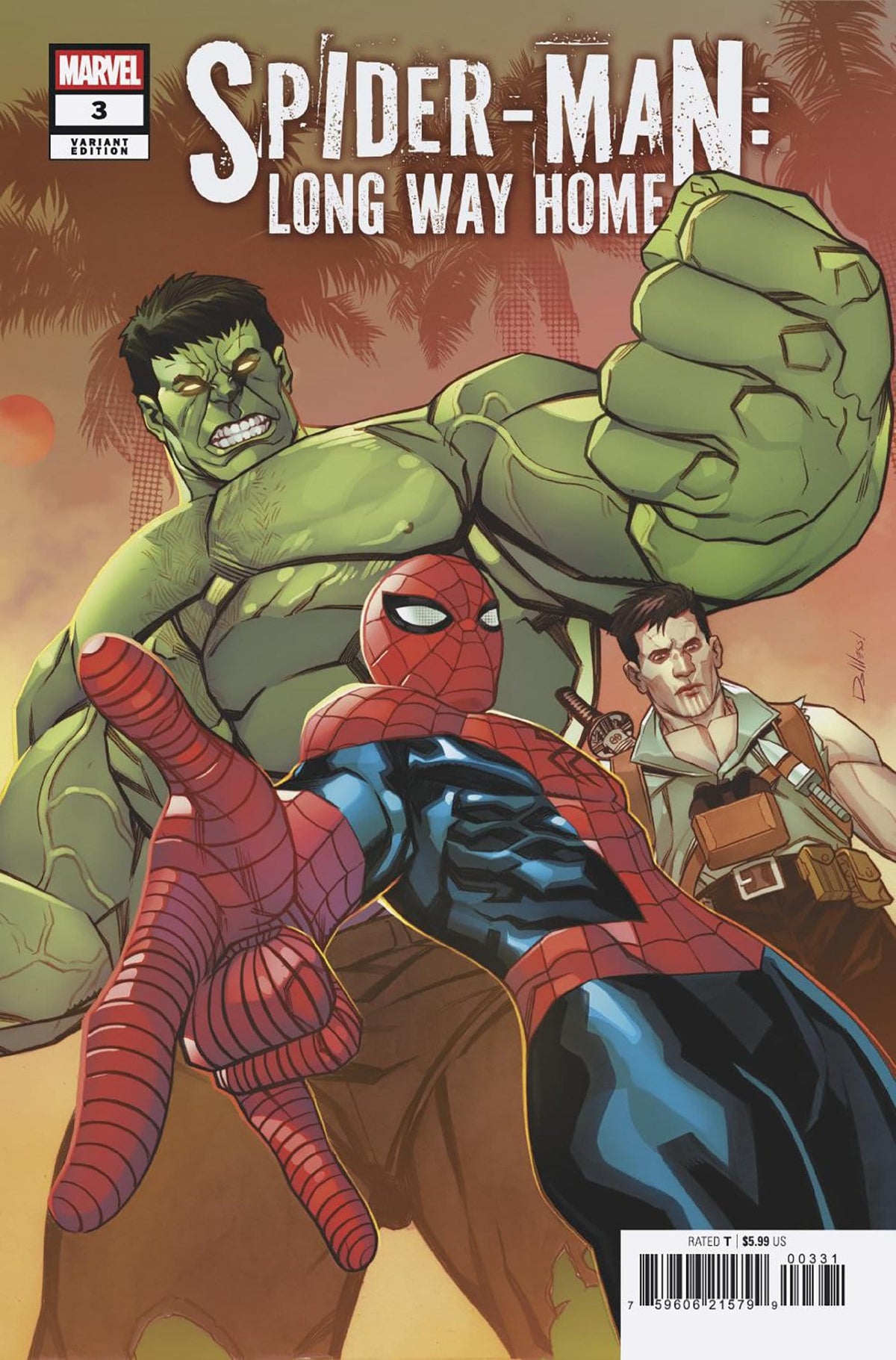 Marvel NEW THIS WEEK SPIDER-MAN: LONG WAY HOME #3 DAVID MESSINA VARIANT (VF/NM)