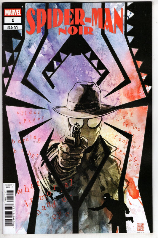Marvel NEW THIS WEEK SPIDER-MAN NOIR #1 DAVID MACK VARIANT