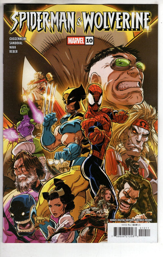 Marvel NEW THIS WEEK SPIDER-MAN & WOLVERINE #10 (VF/NM)