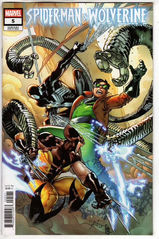 Marvel NEW THIS WEEK SPIDER-MAN & WOLVERINE #5 ANDREI BRESSAN VARIANT
