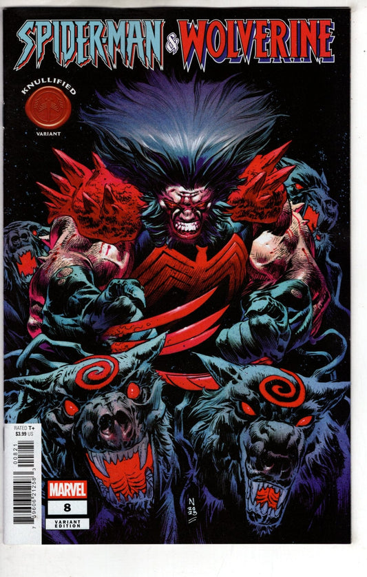 Marvel NEW THIS WEEK SPIDER-MAN & WOLVERINE #8 NIC KLEIN KNULLIFIED VARIANT