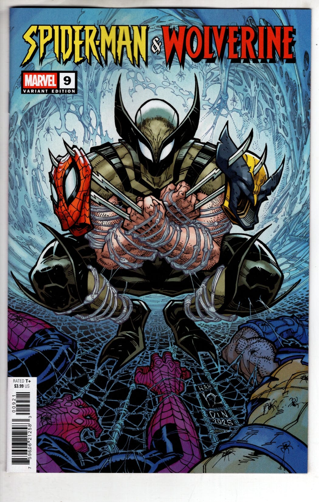 Marvel NEW THIS WEEK SPIDER-MAN & WOLVERINE #9 CHAD HARDIN VARIANT (VF/NM)