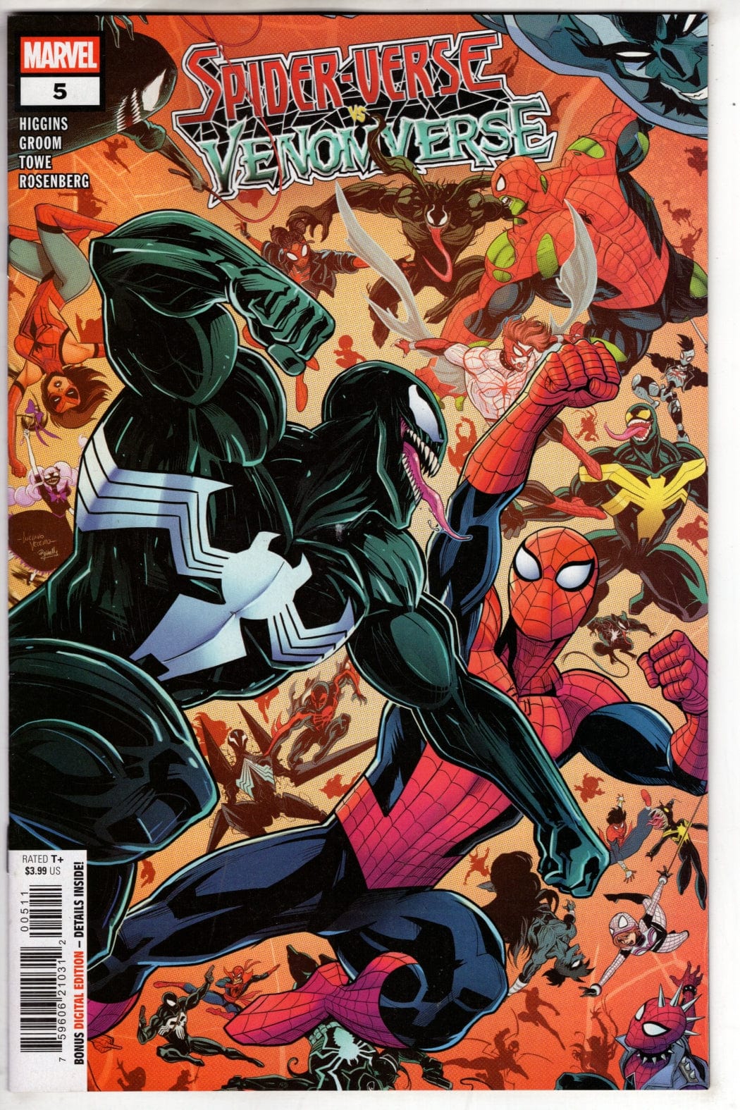 Marvel NEW THIS WEEK SPIDER-VERSE VS. VENOMVERSE #5