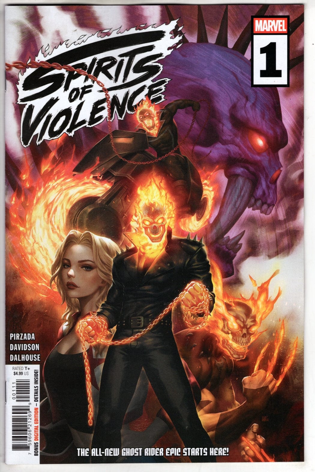 Marvel NEW THIS WEEK SPIRITS OF VIOLENCE #1