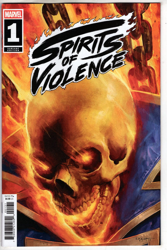 Marvel NEW THIS WEEK SPIRITS OF VIOLENCE #1 E.M. GIST VARIANT