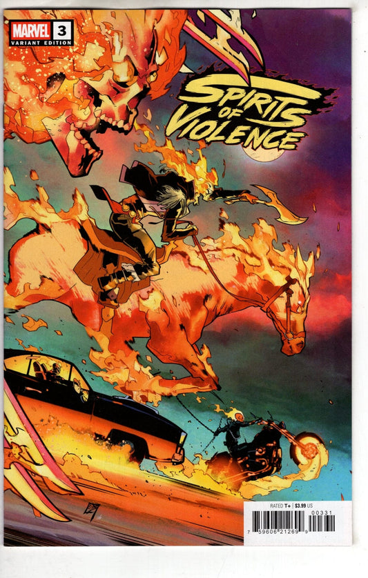 Marvel NEW THIS WEEK SPIRITS OF VIOLENCE #3 C.F. VILLA VARIANT