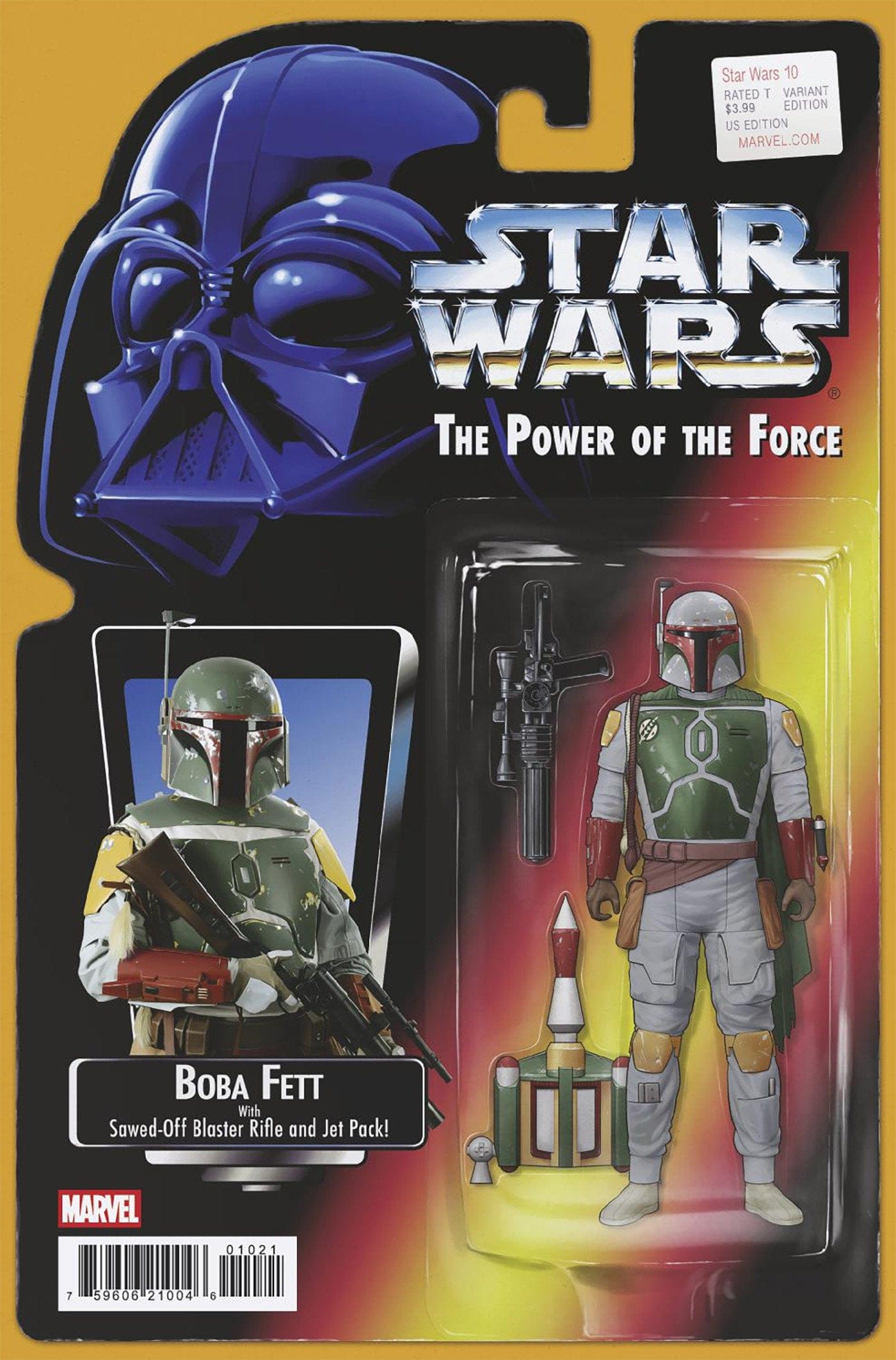 Marvel NEW THIS WEEK STAR WARS #10 JOHN TYLER CHRISTOPHER ACTION FIGURE VARIANT (VF/NM)